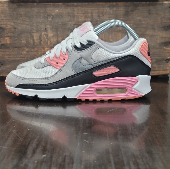 Nike Air Max 90 " Rose Pink" (Wmns true 8) Really Good Cond! - Picture 3 of 10